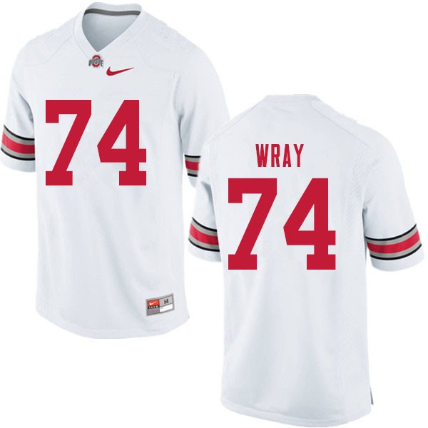 Ohio State Buckeyes #74 Max Wray Men Alumni Jersey White OSU96089